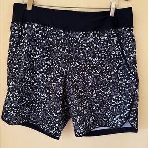 Lands' End Women's 5" Quick Dry Swim Shorts With Panty EUC